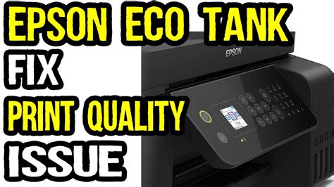 epson eco tank printer problems.